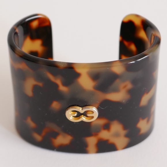 ESCADA Faux Tortoise Shell Cuff - Small - Picture 2 of 3